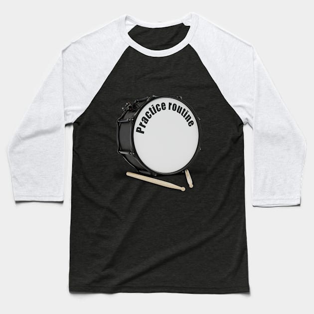 Practice routine Baseball T-Shirt by Altaria Design